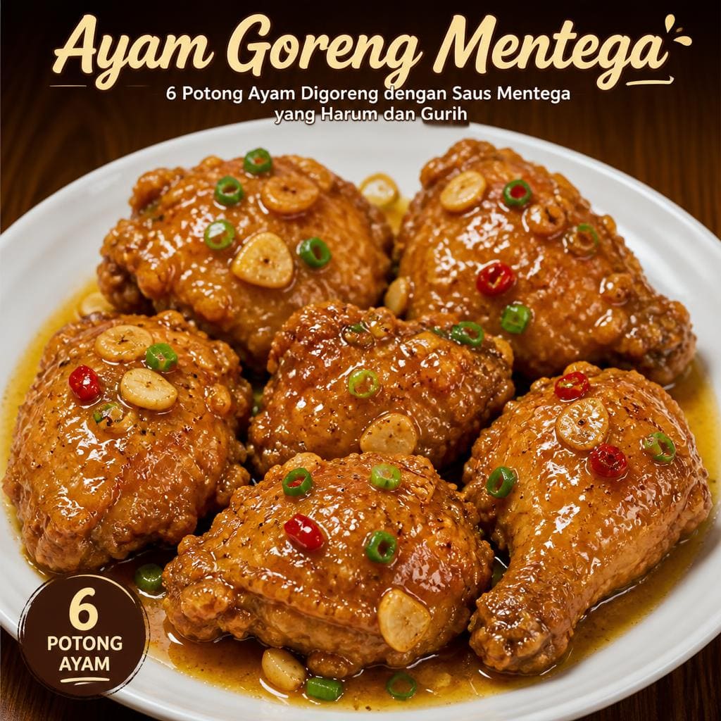 Ayam Goreng Mentega D’ Cost Seafood